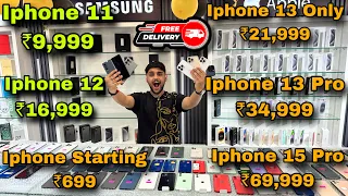 India Biggest Sale🔥 | Iphone Starting ₹699😳 | Iphone X ₹6499😱 | Iphone 15 Pro Only ₹69,999😳 | SGS