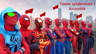TEAM SPIDER-MAN in REAL LIFE #4 | Marvel's Spider-Man 2 - GODZILLA x KONG 2 - THE MEG 2: THE TRENCH