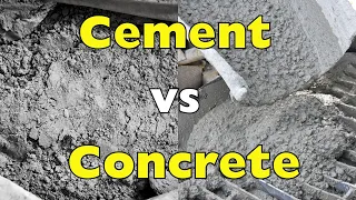 What’s the Difference Between Cement and Concrete? (Most People Get It Wrong!