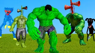 Siren Head Hulk Cartoon Dog Hulk  - Zoryna Star vs Monsters | shorts compiliation