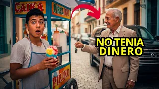 Regaló un Raspado a un Anciano… Horas Después Su Vida Cambió Para Siempre