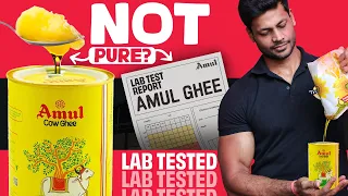 AMUL COW GHEE LAB TEST REPORT || GHEE OR REFINED OIL ?? #review #ghee #health #fitness