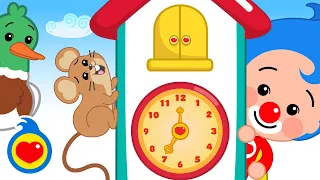Hickory Dickory Dock ⏰ Kids Songs ♫ Plim Plim - The Kindness Hero