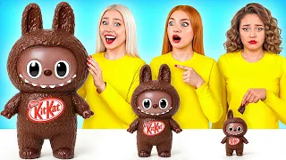 Thử thách Tấm Lớn, Vừa Và Nhỏ | Những Tình Huống Nhà Bếp Điên Rồ Multi DO Challenge