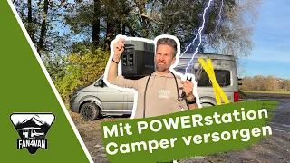 Wohnmobil mit Powerstation - so klappt die volle Integration!