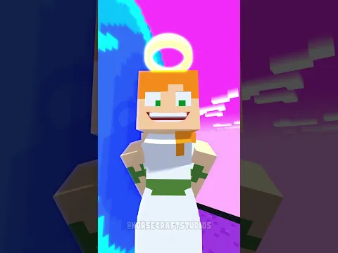 Love Run: Alex and Steve #minecraft #shorts #fyp