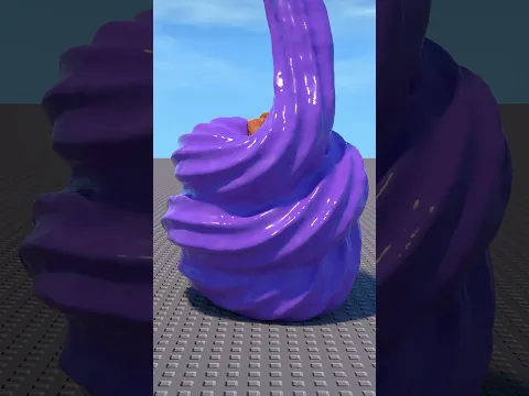 raining WATER, ICE CREAM and JELLY in roblox #shorts