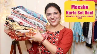 💥 MEESHO HAUL💥  Kurta Palazzo Sets Starting ₹560/=💖 Summer Collection 2021 💖 #StylingWithShipra
