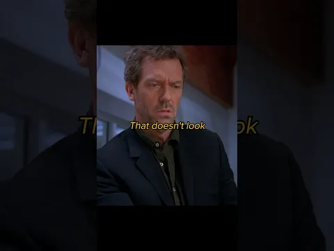 Dr. House discovered that his patient had the plague…😨