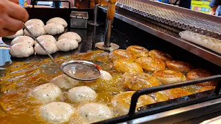한국 최애 길거리 음식?! 보기만 해도 군침 도는 호떡 맛집 모음 Best 8 l Popular Sweet Pancake, Hotteok - Korean Street Food