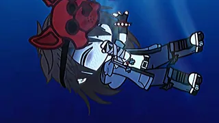 • If Michael Afton fell into the sea • [P1+P2+P3] •  [ Animated video] // FNAF // Afton Family 🥀