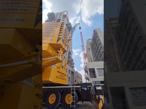 heavy lifting Equipments liebharr biggest Mobile Cranes shorts