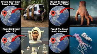 🔥Found TOP 4 MOST SEE VIRAL VIDEOS in Real Life On Google Earth 🌎!