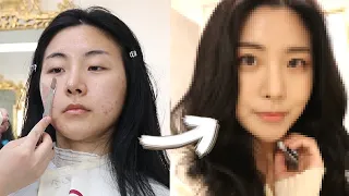 청담동 수지 메이크업샵에서 메이크업+헤어 받았더니...?😲 애프터 역대급🔥🔥