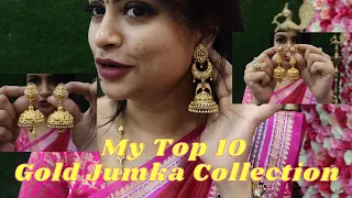 MY GOLD JEWELLERY COLLECTION⭐️JUMKAS⭐️FROM 4G TO 4 SOVEREIGN⭐️INDIANMOMLIFESTAMIL