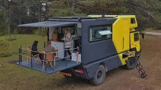 KAMYON KARAVANIMIZLA YAYLADA KAMP