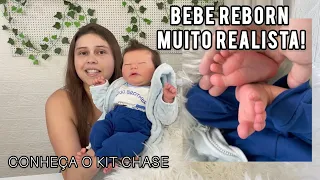 Bebé reborn muito realista | conheça o kit Chase