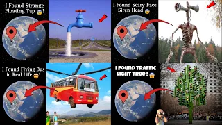 🔥Top 4 Very Unique Things in Real Life On Google Earth 🌍!