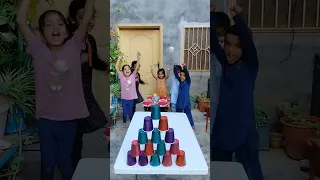drop the glass challenge | dropping cup challenge | funny game challenge