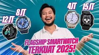 SMARTWATCH PALING LENGKAP YG TAHAN 21 HARI‼️ HUAWEI Watch GT 6 Pro vs Smartwatch Flagship Lain‼️
