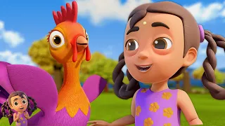Kukdoo Koo Hindi Rhyme, कुकड़ू कु, Songs for Kids and Nursery Poem
