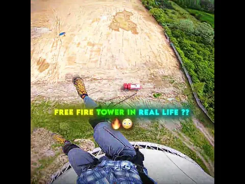 Free Fire Tower in Real Life!? 😱