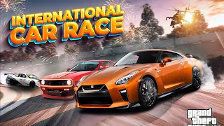 GTA 5 : JIMMY IN A INTERNATIONAL CAR RACE ! #gta5