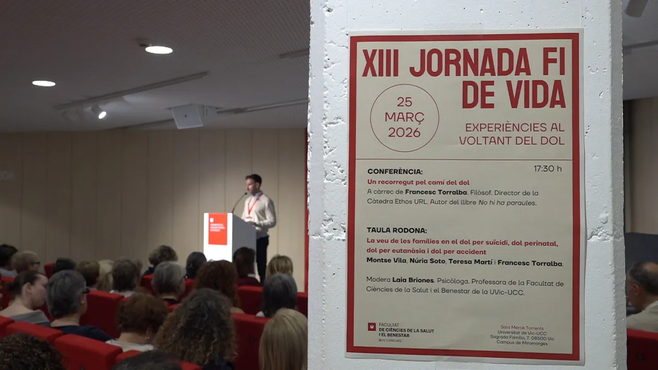 La Jornada “Fi de Vida” de la UVic visibilitza dols poc habituals com el suïcidi o el perinatal