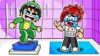 ESCAPAMOS EN EQUIPO DE LA GUARDERIA de Roblox | Dylan Juega