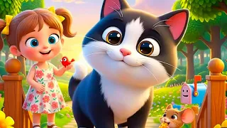 Meow Meow Billi Karti | म्याऊं म्याऊं बिल्ली करती | Upar pankha Chalta Hai Nursery Rhymes Hindi Poem