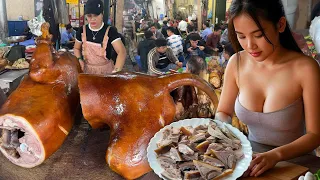 Quán thịt chó phố cổ ngon rẻ nhất Hà Nội hút khách, Cao thủ 100 con/ngày