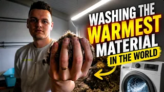 Washing The Warmest Material in the World