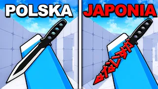 Roblox Rivals w RÓŻNYCH KRAJACH!
