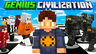 Minecraft, but I survive in GENIUS CIVILIZATION