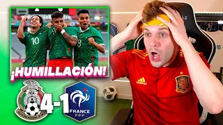 ESPAÑOL REACCIONA al MÉXICO 4-1 FRANCIA | Tokio 2020