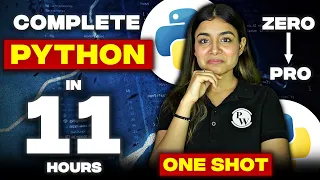 Python Full Course for Beginners | Python One Shot Tutorial from Basics to Advanced