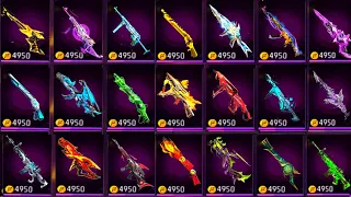 Gun skins in gold❌👉4 server no diamonds free Cards🎁😱incubator free Gun skins Freefire