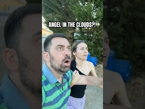 ANGEL APPEARS IN THE SKY While My Kids Scream ‘LOOK!’ 😱✨ #faith