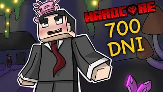 SPEEDRUNNER VS 700 DNI MINECRAFT HARDCORE!
