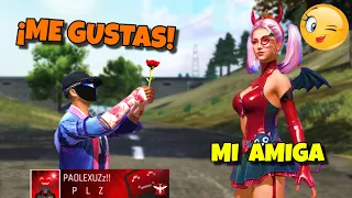 PUSE A PRUEBA A MI NOVIO DESDE LA CUENTA DE MI AMIGA 🥲 FREE FIRE