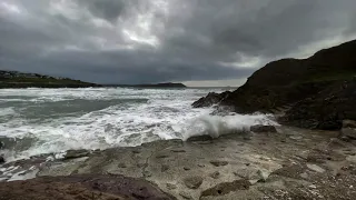 Stormy Ocean Waves | Coastal Sea Sounds for Sleeping, Relaxing, Tinnitus, Stress: Nature Brown Noise