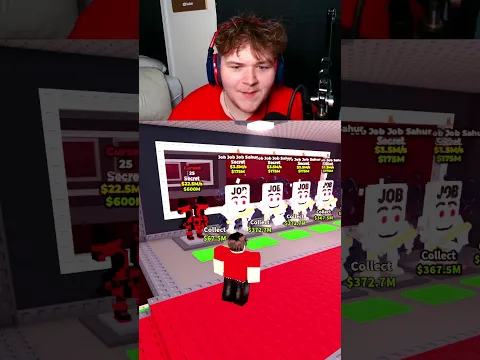 UNC IS SCARED OF JOB JOB SAHUR 😭💀 #roblox #stealabrainrot