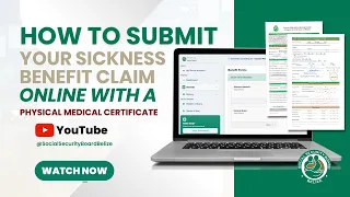 How to Submit Your Sickness Benefit Claim Online with a Physical Medical Certificate