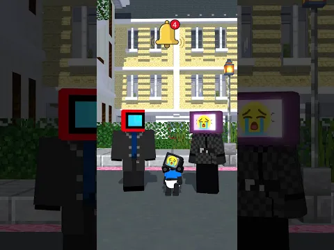 skibidi toilet vs tv man - who do you choose? #shorts