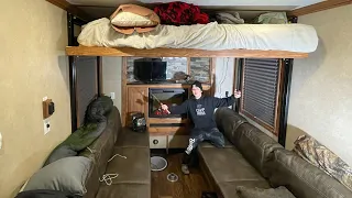 Camping for 48 Hours in a $50,000 Ice Shack!