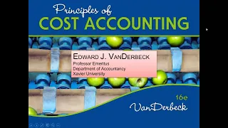 Casharka 1aad Intoduction to Cost Accounting Chapter 1 Cost Accounting
