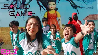 สควิดเกม เล่นลุ้นตาย Squid Game Ep.2 | แย่แล้ว ไปเล่น สควิดเกม AEIOU | ใยบัว ฟันแฟมิลี่ Fun Family