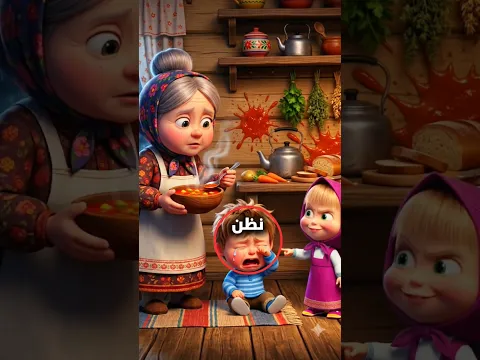 الولد ظن أن جدته تركته... لكن النهاية أبكت الجميع! 😭❤️👵 #shortsviral #أطفال