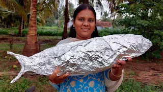 ARABIAN GREEN FISH TANDOORI | Banana Leaf Cooking