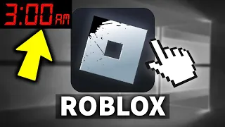 "NÃO JOGUE ROBLOX à NOITE" ??
